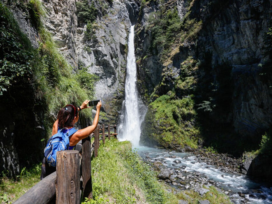 Cascata di Isollaz