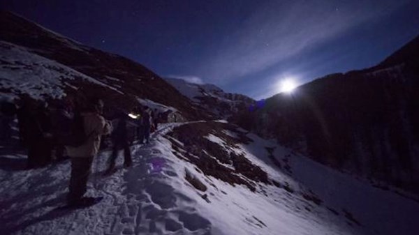 Tendre est la nuit ….chaude est la polenta 

Tendre est la nuit ….chaude est la polenta