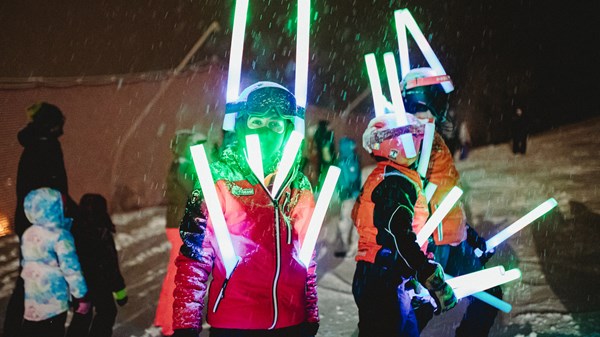 Retraite aux flambeaux des enfants