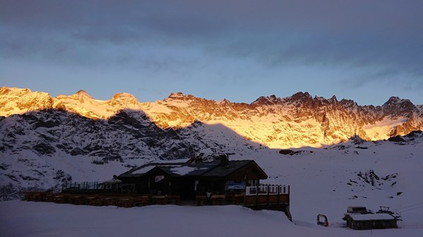 Schneeschuhwandern Valtournenche - Tour di Mande