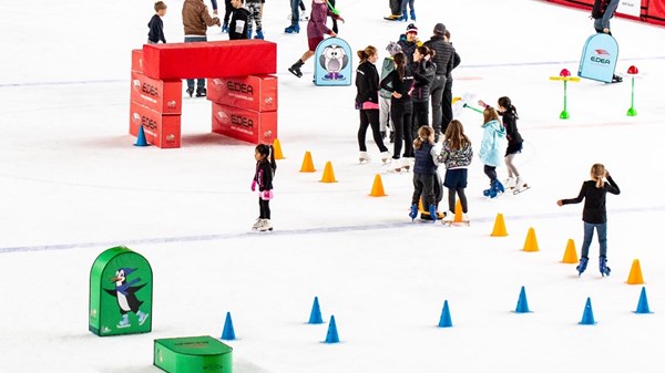 Carnaval sur patins à glace