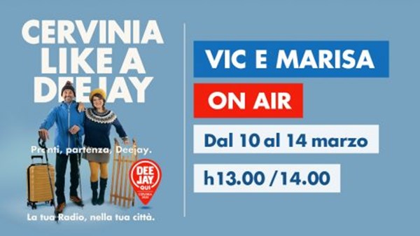 Radio Deejay con Vic e Marisa