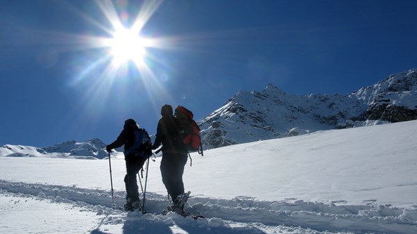 Ciaspolata nella Conca di Pila