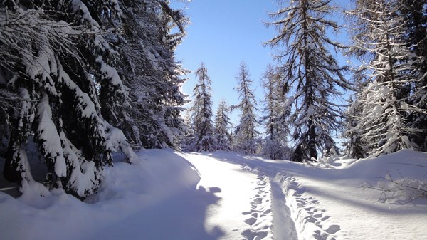 La magnifica conca di Pila e il magico mondo della neve 