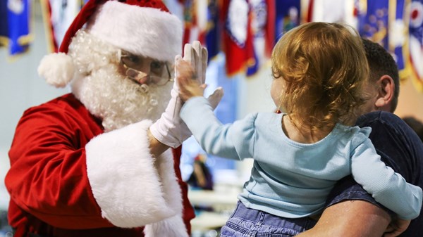 Rencontre le Père Noël à Aoste