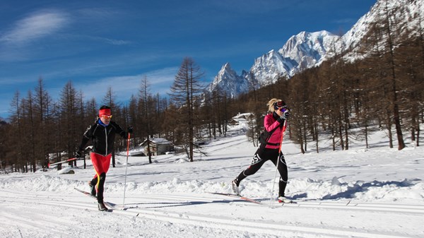 Cross-country Ski Instructors Torchlight Procession