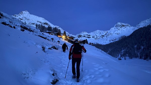 Ciaspolata con cena in Rifugio: Notturna Mon Amour