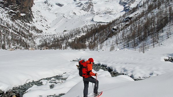 Spettacolare Monterosa dall'alpeggio di Verraz