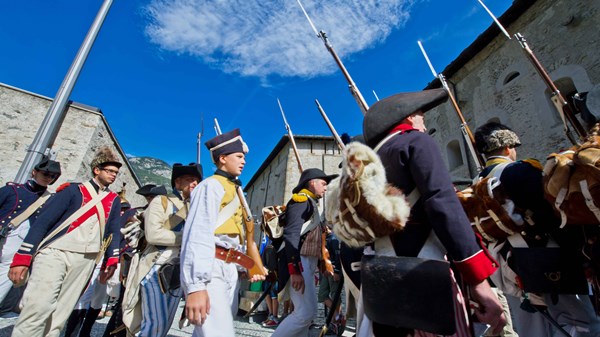 Napoleonica, l'Armée de Napoléon au Fort de Bard