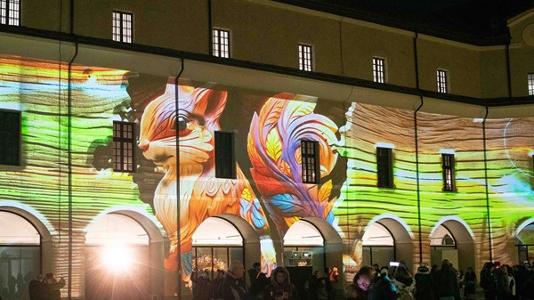 Luci di Natale al Forte di Bard - Lumières de Noël au Fort de Bard -