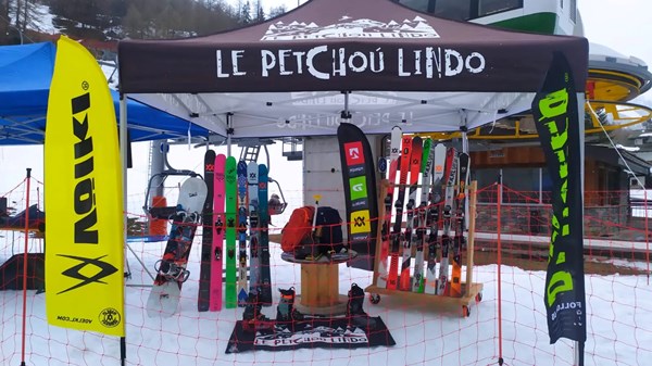 TEMPORARILY CLOSED Ski rental "Le Petchoù Lindo"