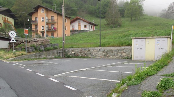 Pésan Parkplatz oberer Teil