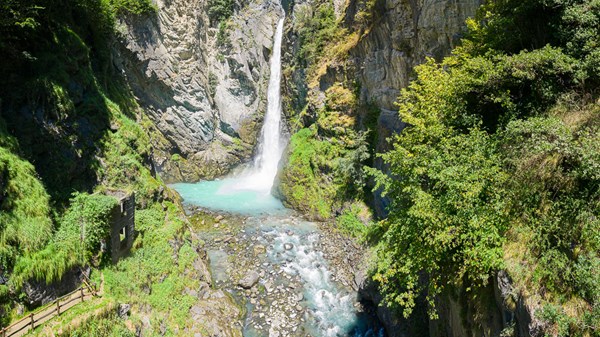 La Cascade d'Isollaz