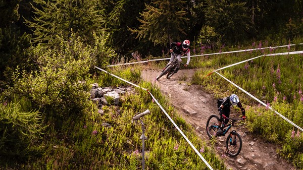 Parcours de free ride et vtt de descente à Pila