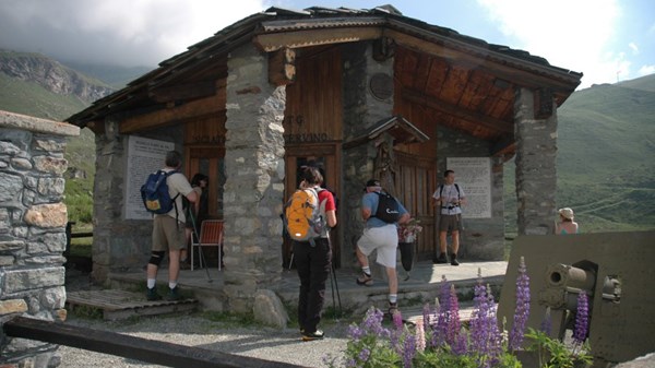 Chiesetta degli alpini del Battaglione Monte Cervino