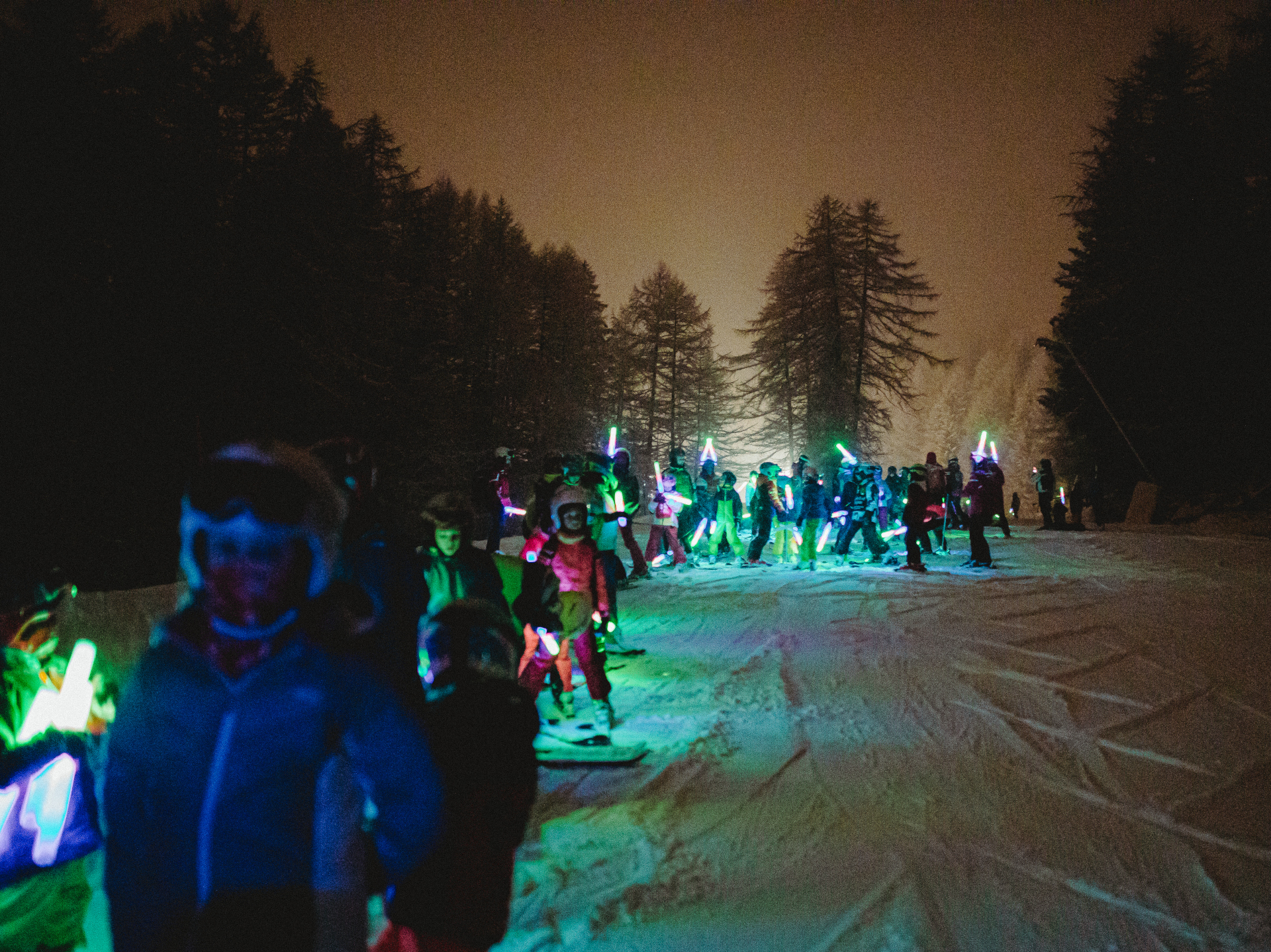 Children's torchlight procession
