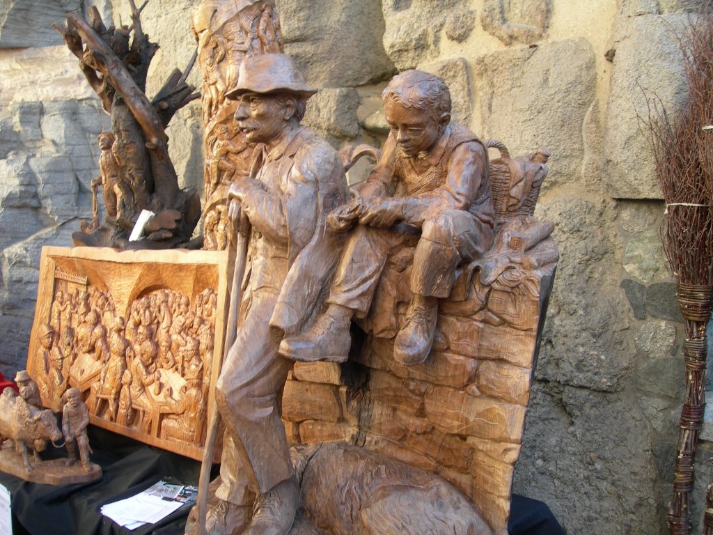 Wooden sculptures