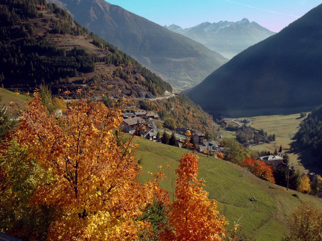 Panorama di Saint-Rhémy-En-Bosses