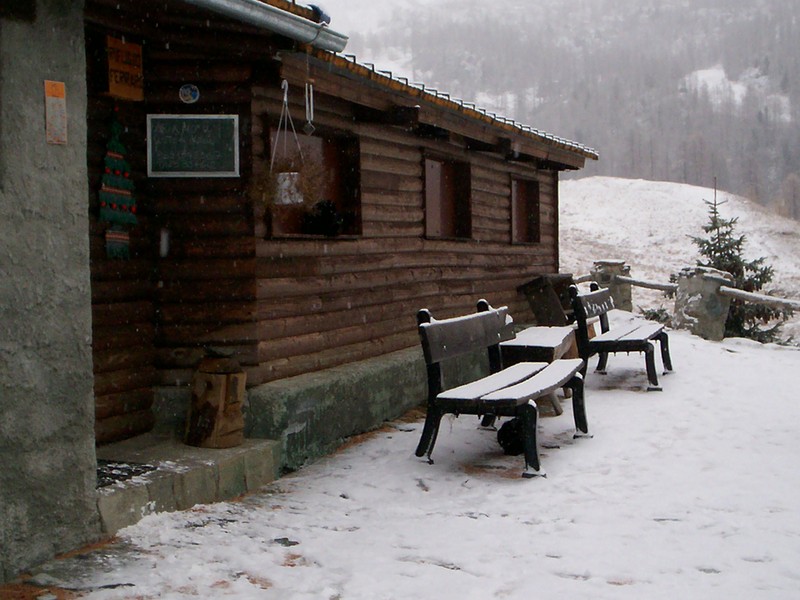 Ingresso del rifugio