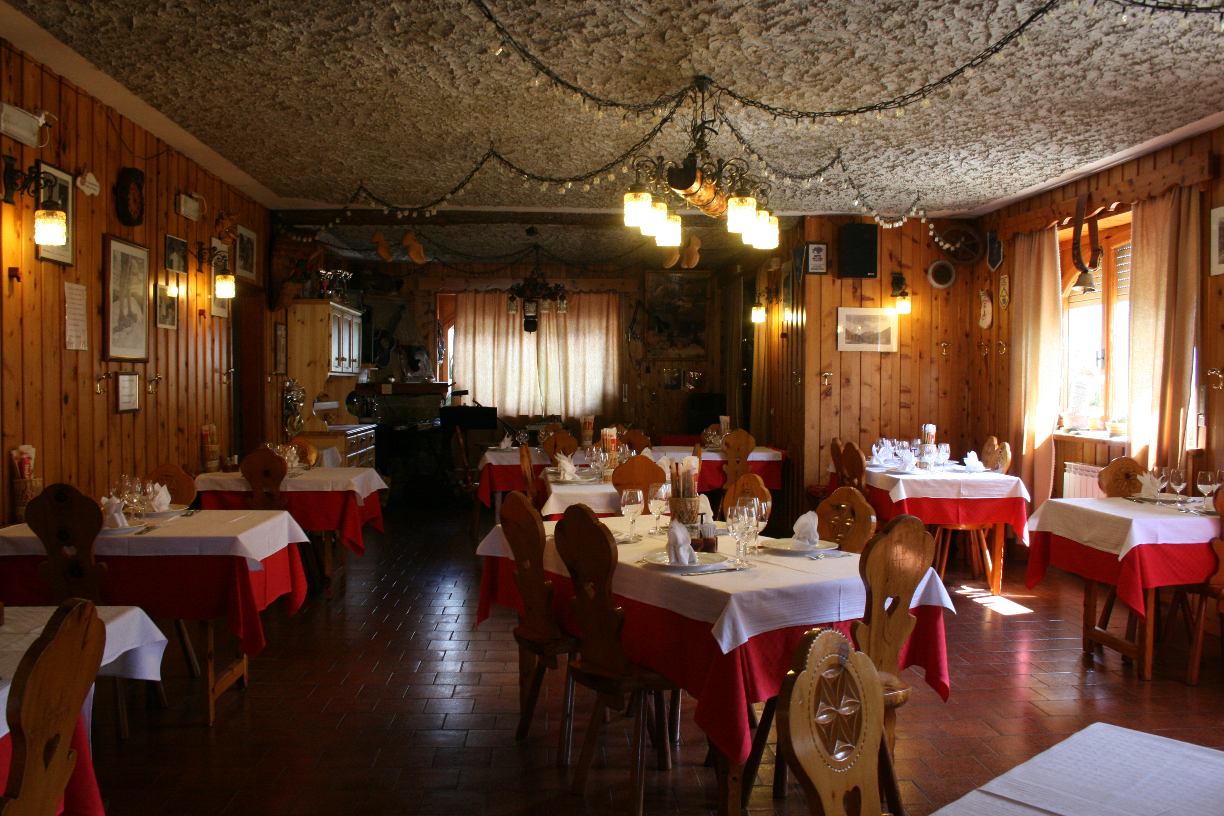 Sala del ristorante