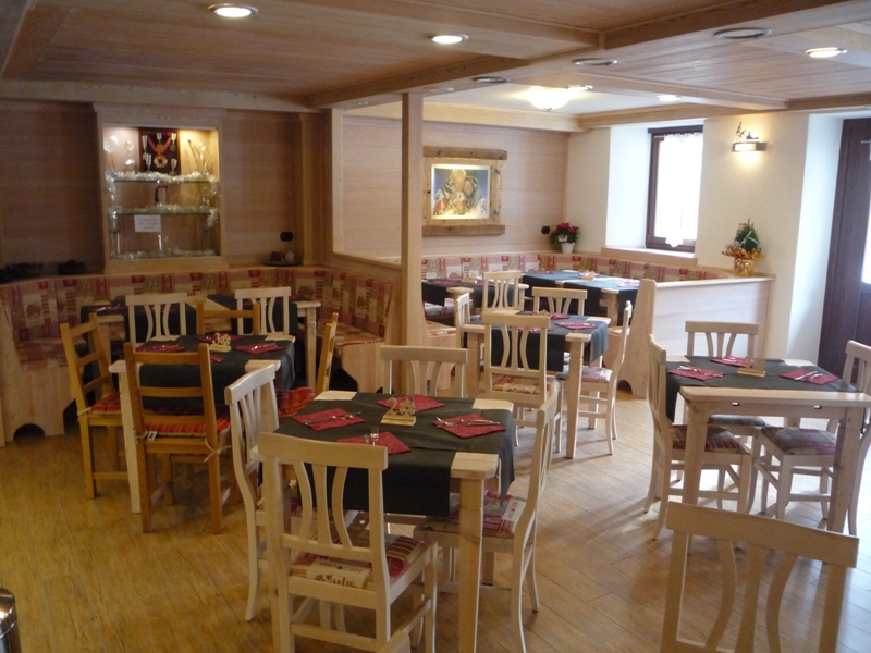 Inside the restaurant