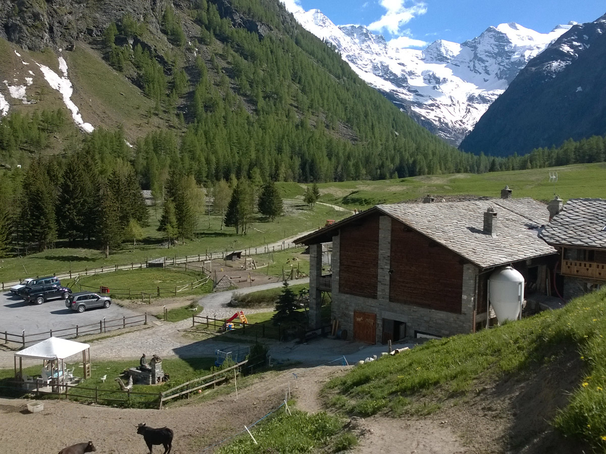 l'esterno de La Ferme du Paradis