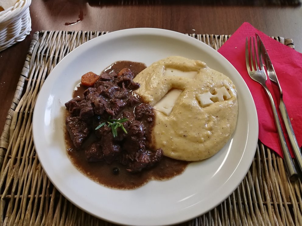 Polenta a rifugio Dondena