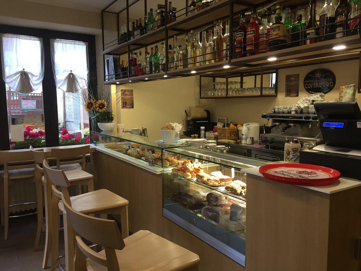 Der Innenraum vom Café