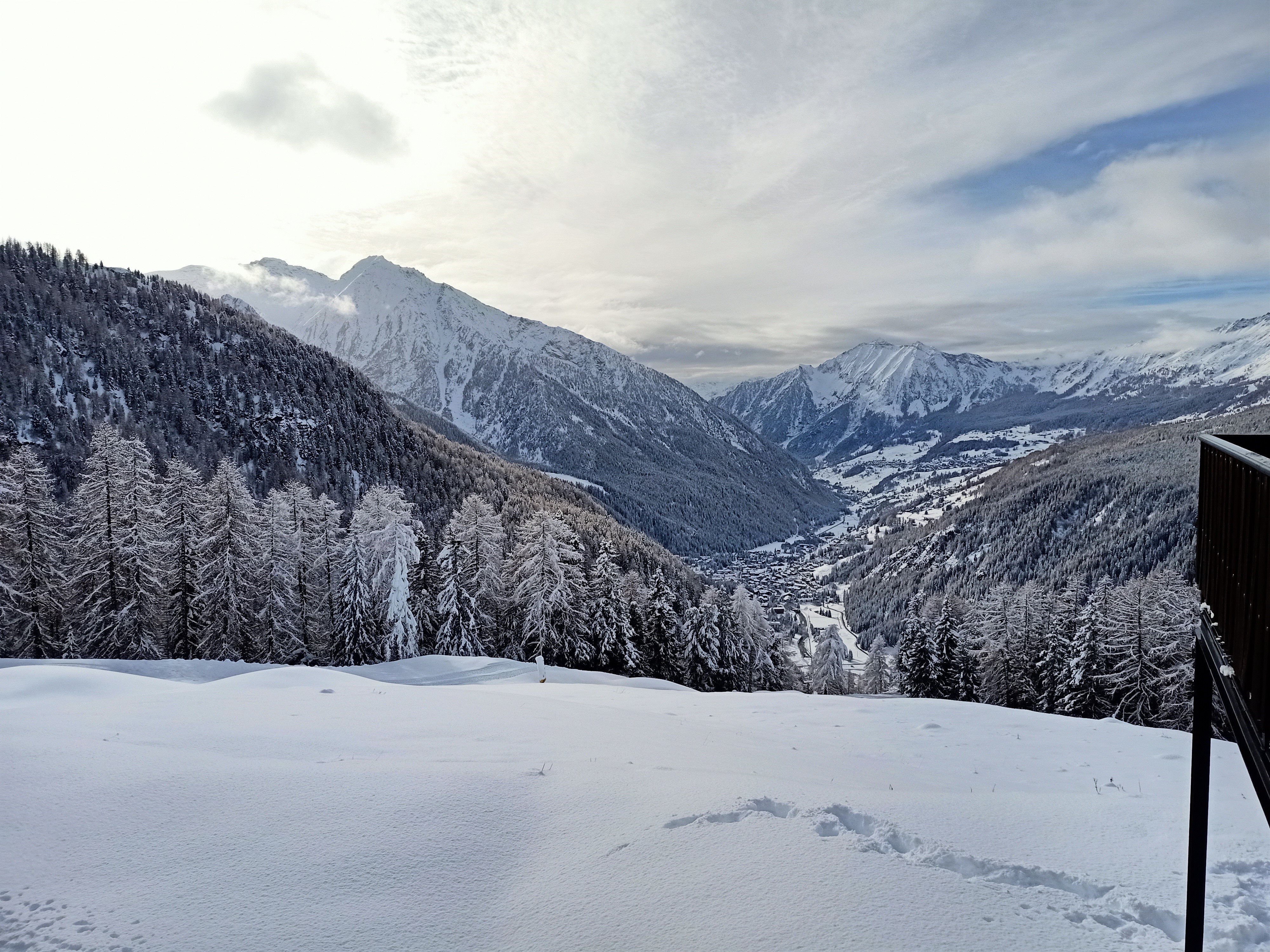 Panorama dal ristorante