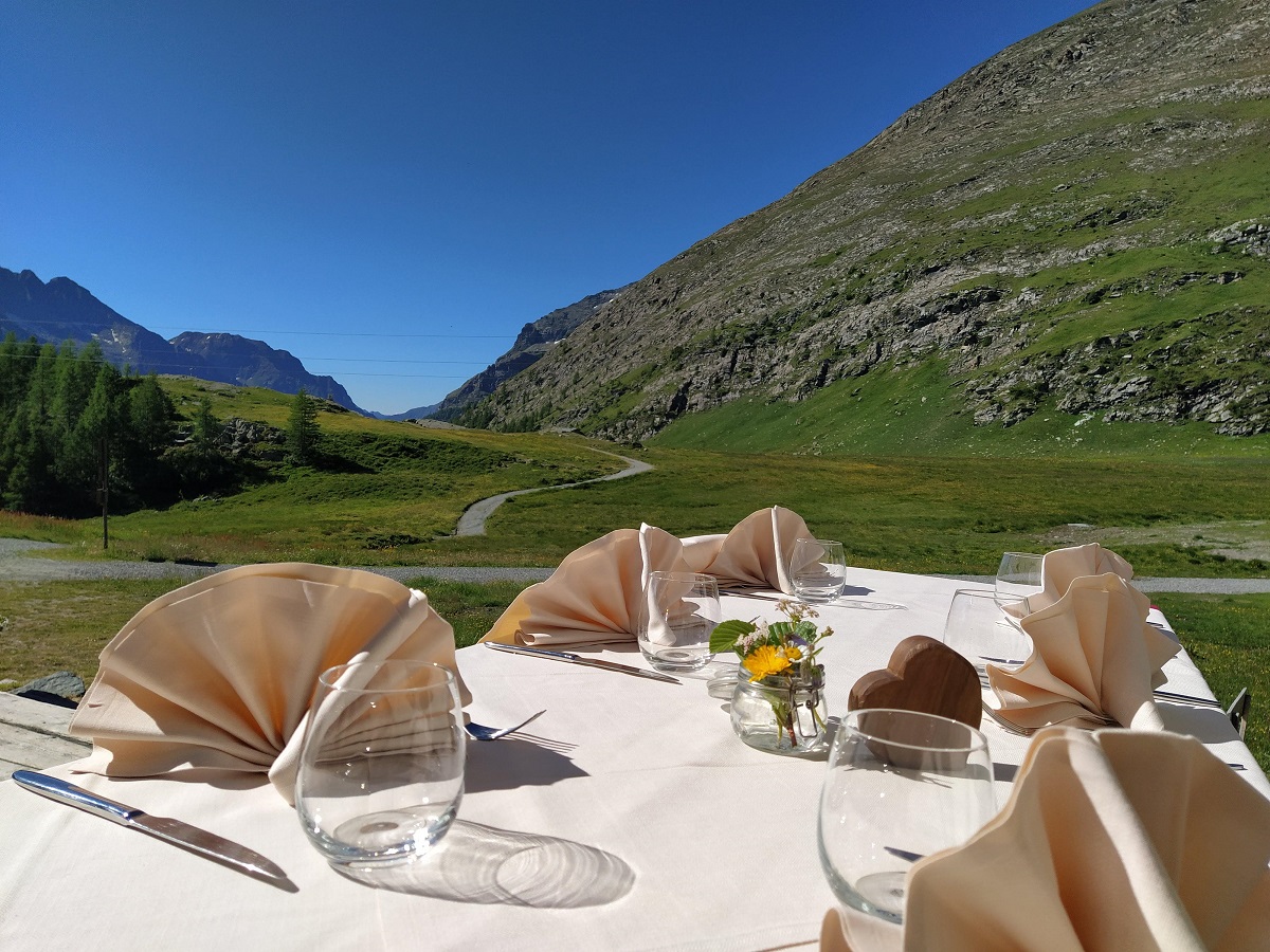 Pranzo all'aperto