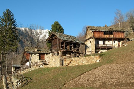 Museum-Häuser von Pra dou Sas