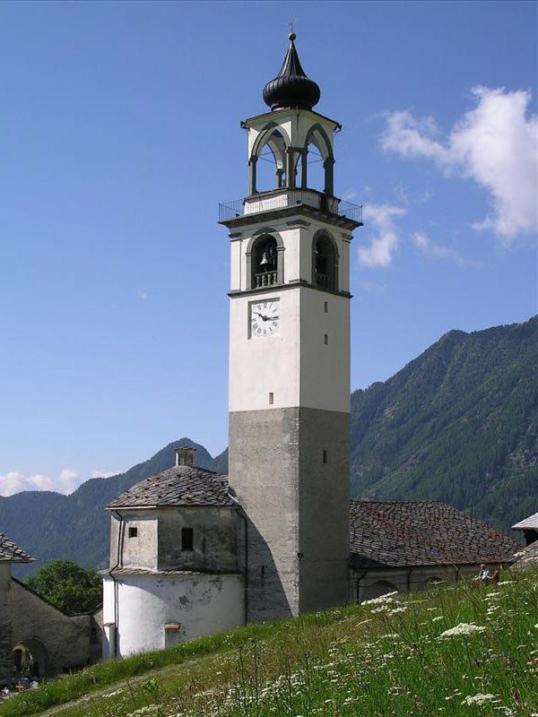 Campanile della chiesa di San Martino - Antagnod