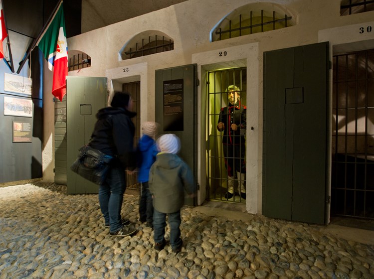 The Prisons – permanent exhibition on the Bard Fortress history