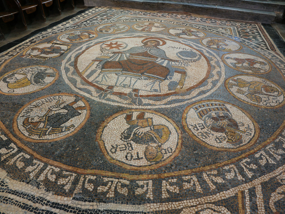 floor mosaics