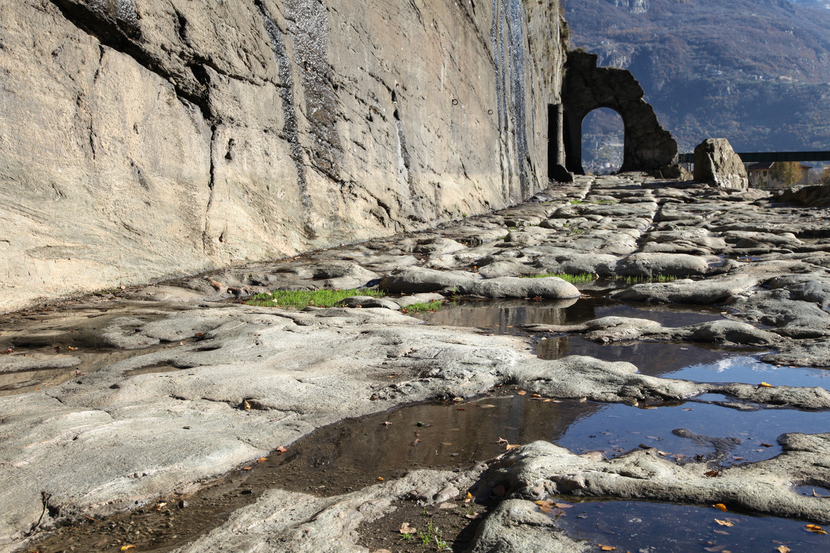 The Roman road
