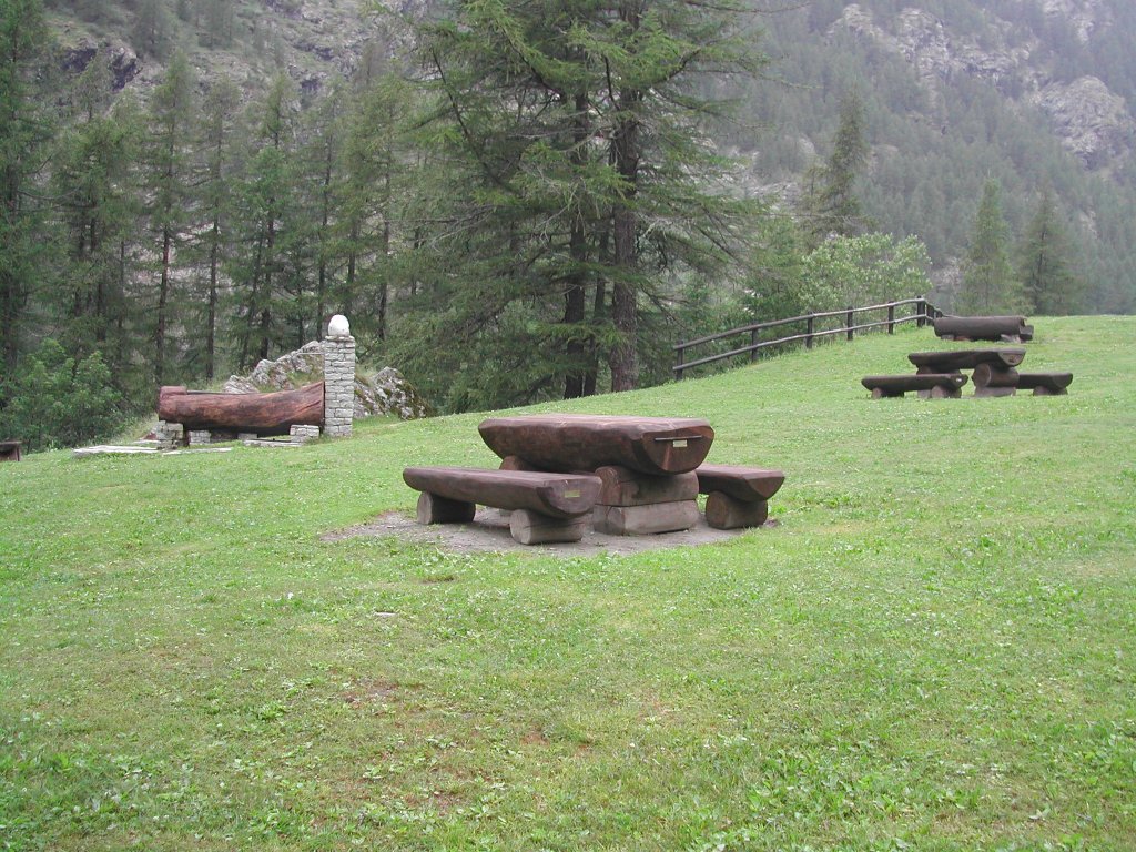 Area pic nic"Eyo Colletesand"-Gressoney-La-Trinité