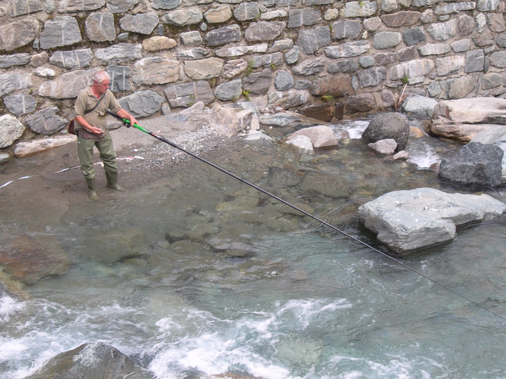 Pesca sportiva a Champorcher