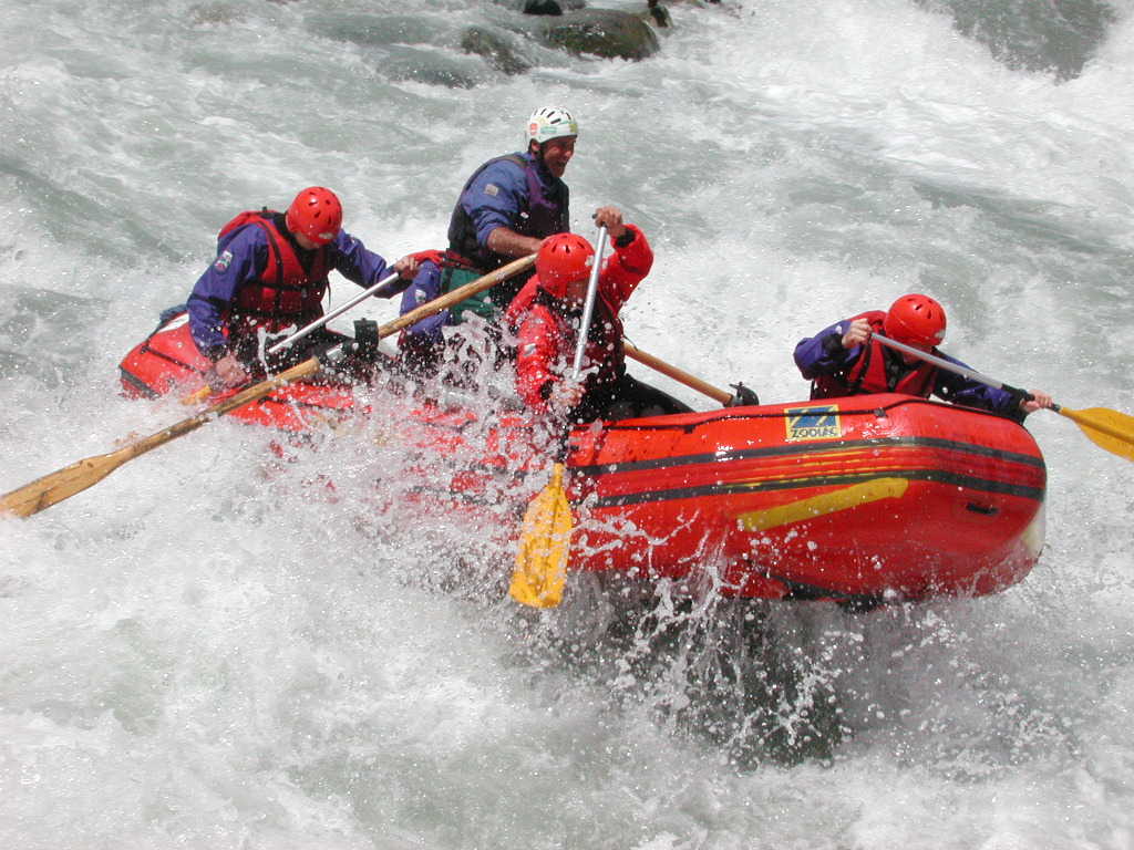 Rafting a Villeneuve