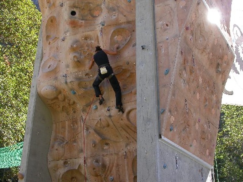 Free climbing