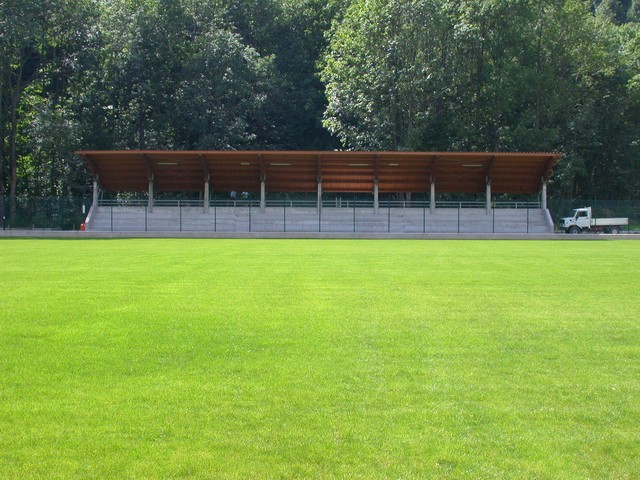 Tribuna del estadio