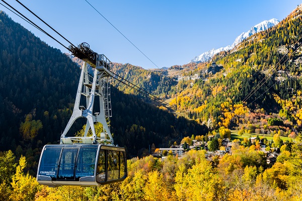 Courmayeur cablecar