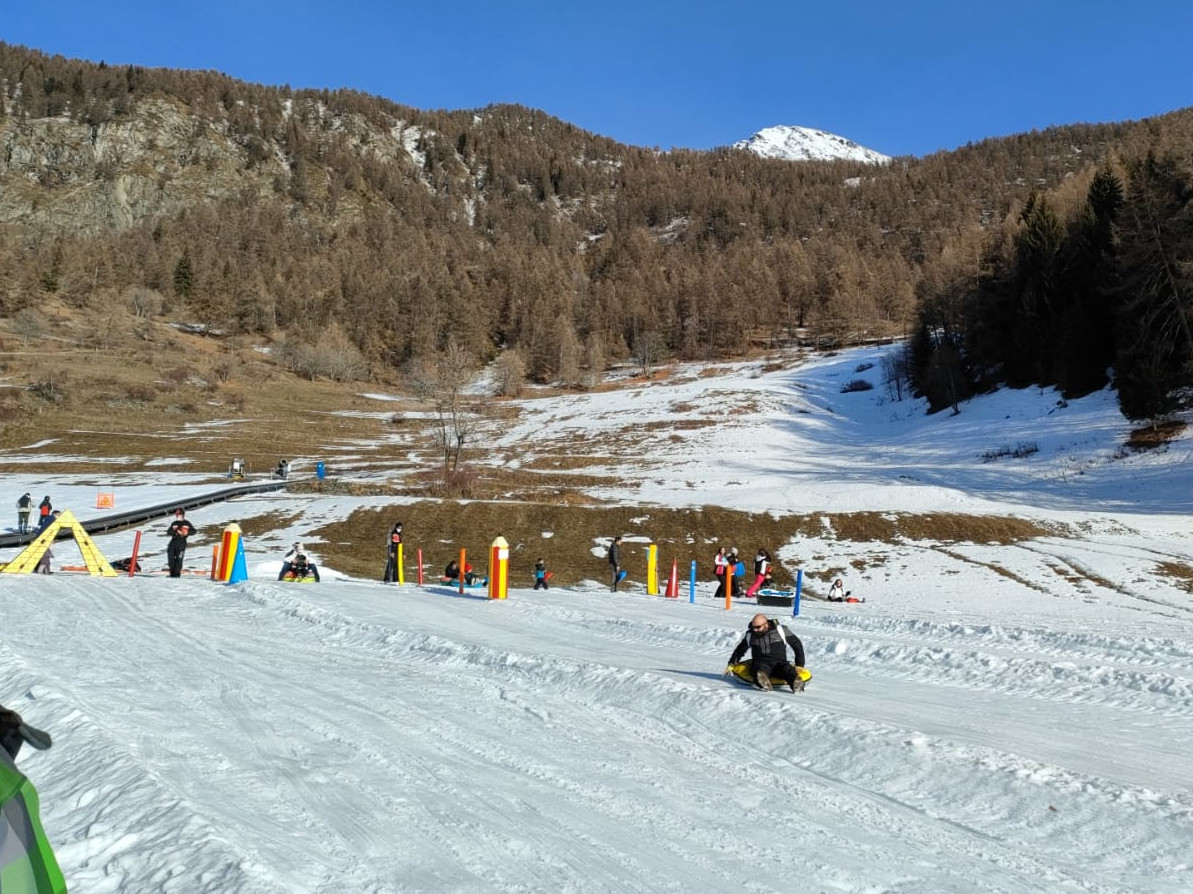 Schneespielplatz
