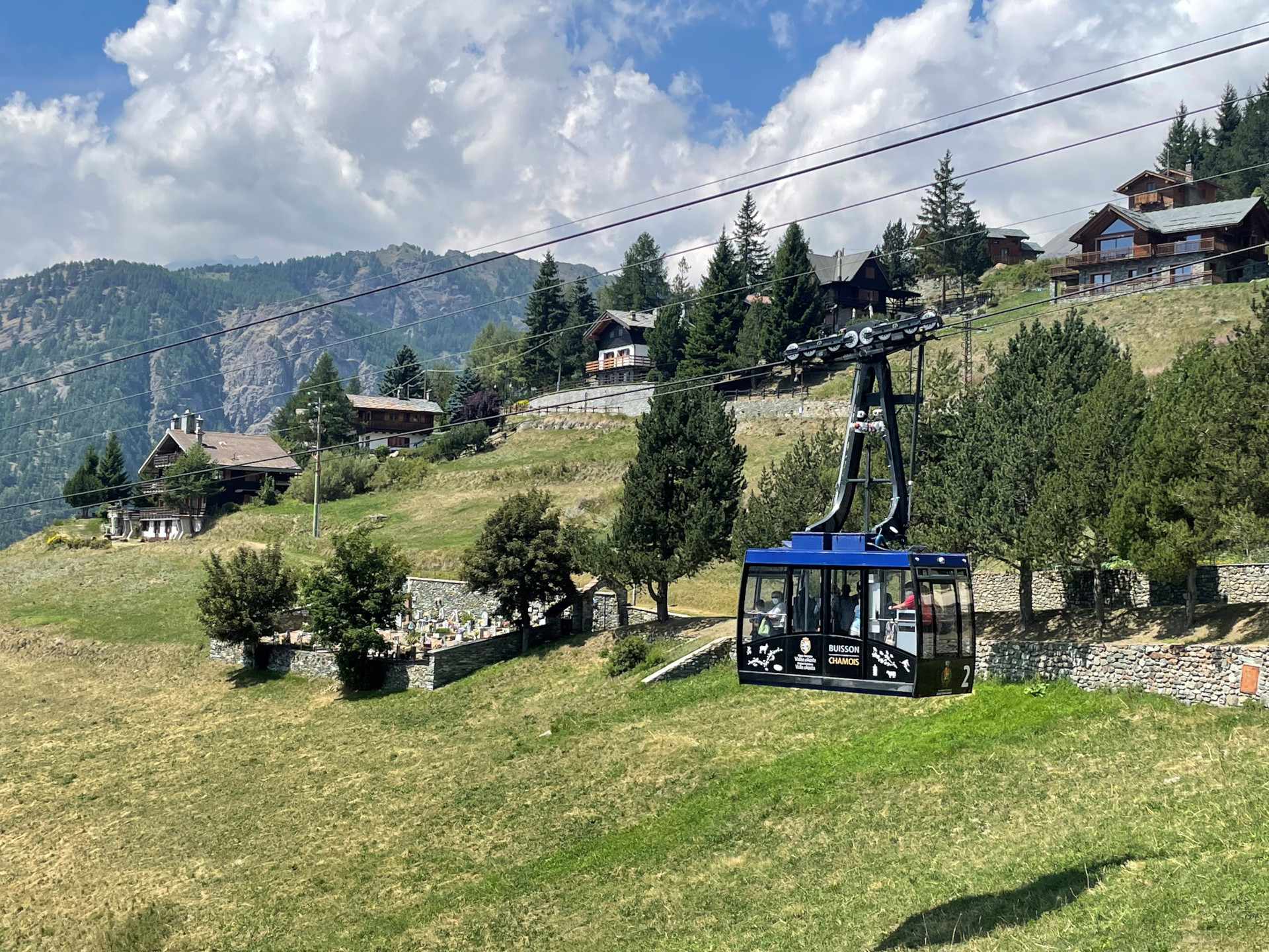 Buisson - Chamois cablecar