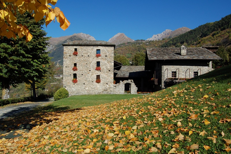 Maison Gerbollier im Herbst