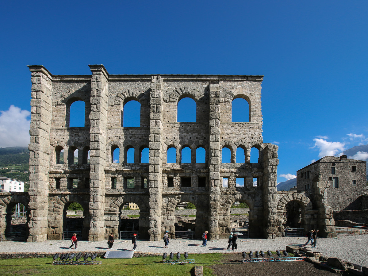 Römische Theater - Aosta