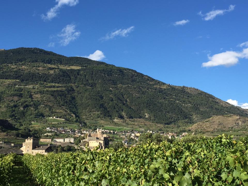 Vue sur le village de Saint-Pierre