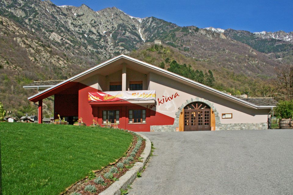 La Kiuva in Arnad - The exterior of the building