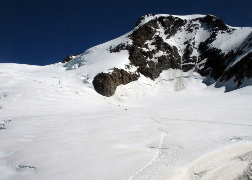 Vincent Pyramid from Gnifetti