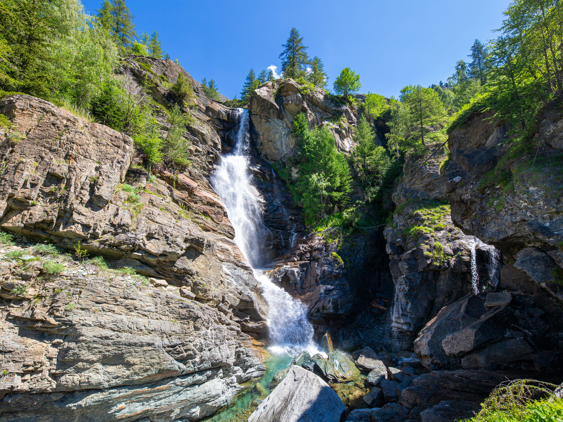 Wasserfälle von Lillaz