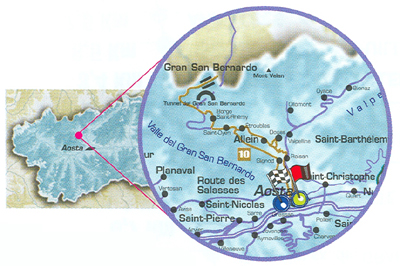 Mapa del itinerario